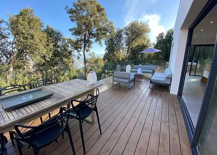 D'architecte Casa Mado Avec Piscine Vue Imprenable * אז'אקסיו